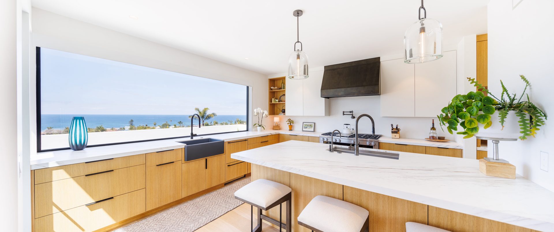 Open modern living space